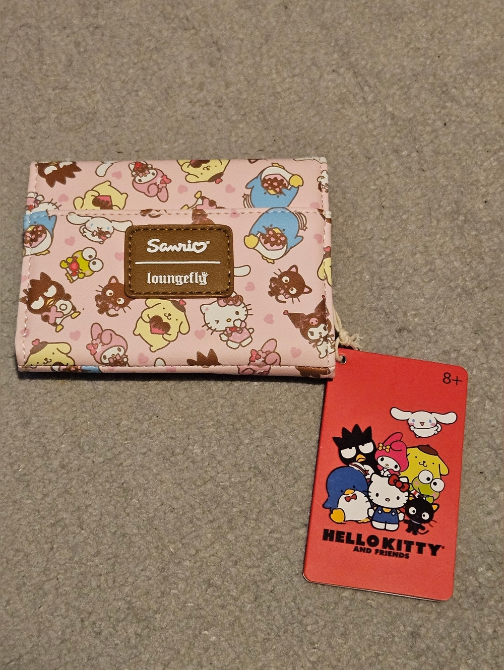 Sanrio Pink Hello Kitty & Friends Wallet Cardholder. New With Tags